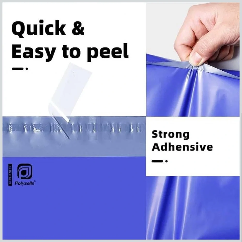 20 LARGE Poly Mailers 10” x 13” + 22 Bonus Stickers